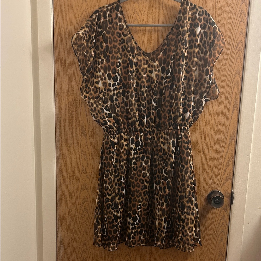 Leopard Print Dress